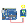 Youmile Lot de 5 capteurs de vibration piézoélectriques en céramique Module piézo 3,3 V/5 V Contrôleur analogique Composants éle
