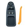 ZEALfix Interrupteur commande leve vitre bouton électrique pour fenêtre 6554.ZJ pour Dispatch Scudo 270 Expert
