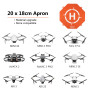 Drone Landing Pad pliable universel rapide pliable plateforme d'atterrissage pour DJI Mini 4K/Mini 4 Pro/Mini 2 SE/Mavic 3/DJI M