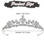 Couronne de Cristal de Fête Costumée