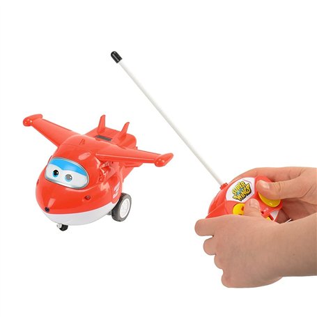 Super Wings Jett Jouet avion télécommandé avec musique et lumières