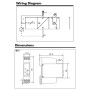 interrupteur à retardement du relais temporisé multi-tension à courant continu 24V et alternatif 24-240V avec