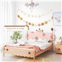 Lot de 5 Bannières de Fête Colorées en Forme de Marguerites,Jolies Décorations de Fête à Suspendre,Décorations Florales pour Fêt