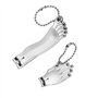Lot de 2 Coupe-Ongles en Acier Inoxydable