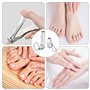 Lot de 2 Coupe-Ongles en Acier Inoxydable,Coupe Ongle Amusant en Forme de Pied et de Main,Nail Clipper pour Ongles Epais,Ongles 