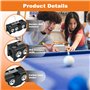 Kit de Réparation de Procédé de Queue de Billard 11 en 1, Kit de Réparation de Procédé Multifonction pour Billard Français - For