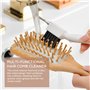 2 Pièces 2 In 1 Nettoyeurs De Brosse À Cheveux,Outil de Nettoyage de Brosse À Cheveux,Peigne de Nettoyage,Mini Instrument Pour E