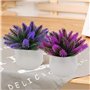 Fycooler Plantes Artificielles en Pot, Plantes Topiaires Artificielles de Cactus, Plantes Succulentes Décoratives Faux Cactus en