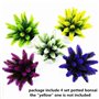 Fycooler Plantes Artificielles en Pot, Plantes Topiaires Artificielles de Cactus, Plantes Succulentes Décoratives Faux Cactus en