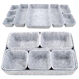 CTYUEYUN 8 Pièces Organiseurs de Tiroirs en Feutre