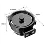 Letrater Adaptateurs de monture PL vers L compatibles avec objectifs PL et appareils photo Panasonic S1 S1R S1H S5/Leica SL SL2 
