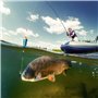 TDDL 5 Pièces Leurre Peche Mer, 11CM Leurres Souples Pêche Appâts avec T-Tail Articles de Pêche en Silicone Leurres de Pêches Ar