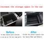 itdegno Boîte de rangement organiseur Console centrale pour accoudoir Land Cruiser Prado FJ120 KDJ 120 125 2003-2009