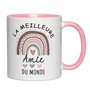 Tasse à café 'La Meilleure amie du monde'