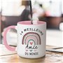 Tasse à café 'La Meilleure amie du monde', cadeaux d'anniversaire et de Noël pour meilleure amie 11 OZ