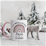 Tasse à café 'La Meilleure amie du monde', cadeaux d'anniversaire et de Noël pour meilleure amie 11 OZ