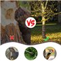 Zuxbolf 10 Pièces Protection Tronc Arbre 20 x 30 cm Protection de Tronc d'arbre Extensibles avec 100 Attaches Protection Tronc d