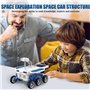 OBEST Voiture Solaire Enfant Jouet,Maquette Voiture Construire kit Robot Jouet Voiture, Solaire Éducative Exterieur Experiences 