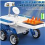 OBEST Voiture Solaire Enfant Jouet,Maquette Voiture Construire kit Robot Jouet Voiture, Solaire Éducative Exterieur Experiences 