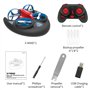 OBEST 2,4 GHz Mini Drone, Bateau Radiocommandé,Réglage de la Vitesse/Roulis 360 ° / Hauteur Fixe de la Pression d'air/Mode sans 