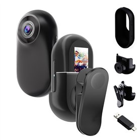 Mini Camera Sport 1080P avec Support Magnétique