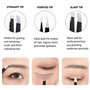 3pcs pinces à épiler et miroir grossissant 10x - pince à épiler de précision en acier inoxydable pour sourcils, poils incarnés, 