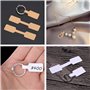 SamHeng 400 Pièces Étiquettes de Prix Autocollantes Vierges pour Bijoux Auto-adhésif Rectangle Autocollantes Étiquettes Prix d'a