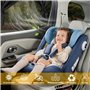 Lociban 2 Pièces Pare Soleil Voiture Bébé, Soleil Vitre de Voiture Bloquer Les Rayons UV, Voiture Soleil Compatible avec la Plup