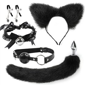 Ensemble noir d'oreilles