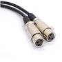 cordon d'extension pour audio micro 50 cm (1 mâle v