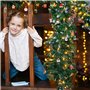 24pcs Calendrier de l'Avent Pendentifs Noël Breloque Miniatures Charmes Noël Boîte Compte à Rebours Decorations Ornement de sapi