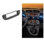 Sound-way Kit Montage Autoradio, Cadre Façade 1 DIN, Adaptateur Antenne, Clés de Démontage Compatible avec Fiat 500 Cinquecento