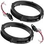 Sound-way - Kit Montage Haut-parleurs Cadre Supports pour Seat Ibiza 6L / Leon - KC45