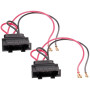 Sound-way - Kit Montage Haut-parleurs Cadre Supports pour Seat Ibiza 6L / Leon - KC45