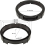 Sound-way - Kit Montage Haut-parleurs Cadre Supports pour Seat Ibiza 6L / Leon - KC45