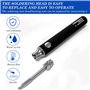 GOEDCH Kit de Fer à Souder sans Fil: Mini Kit de Fer à Souder Rechargeable USB, 5V 8W Portable Kit de Fer à Souder Professionnel