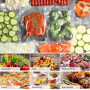 Diompilux 3 Rouleaux Sacs sous Vide Alimentaire(20/25/28x300cm), Rouleau Sous Vide Alimentaire pour L'appareil de Mise Sous Vide
