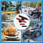 2 Pièces Marteau de Sécurité pour Voiture,2 en 1 Ceintures et Marteaux Brise Vitre d'urgence,Marteau Brise Vitre,Outil d'évacuat