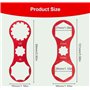 2 Pièces Vélo Retirer Installer Une clé Outil de Suspension pour XCR/XCM/XCT/RST MTB