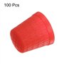 sourcing map 100pcs Couture Dé-à-coudre Plastique Doigt Protecteur Doigt Bouclier Bout Doigts Matelassage Artisanat Broderie Acc