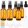 Litimkat 5pcs Flacon Spray Verre Vide Brun
