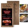 Sprifityy 2 Pièces Planches à Fumer en Bois de Cèdre Rouge - Bois 100% Naturel