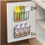 Pavlleen 2 pièces Armoires de Cuisine Porte Boîte de Rangement