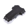 Housse de Console Centrale en Cuir pour Accoudoir de Voiture, Tapis D'Accoudoir en Mousse à MéMoire de Forme, Tapis D'Accoudoir 