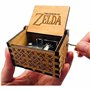 Cuzit The Legend of Zelda Boîte à musique en bois à manivelle Musique du film