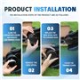 CHIHOLEN 4 Bobine Fil Coupe Bordure Compatible avec Einhell 3405685,Bobine de Rechange Convient pour Einhell GC-ET 4530 Aldi Gar