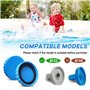 CHIHOLEN Lot de 2 bouchons d'hiver pour piscines Intex et Bestway avec joints assortis, accessoires de piscine, résistants au ge