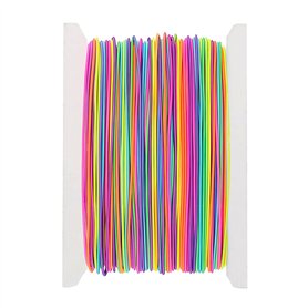 vaolmlop 1mm Fil Nylon pour Bracelet Perle 30m Cordon Bracelet Macramé Fil De Jade
