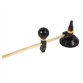 Wytino Coupe-Verre ， 1pc Compas réglable de Type Coupe-Cercle Circulaire en Verre 40 cm Max. Dia Rond