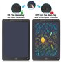 Foydream 16 Pouces Tablette d'écriture pour Enfants, Tablette Dessin LCD Colorée avec Fonction de Verrouillage & D'effacement, J